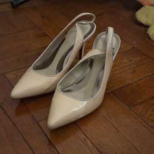 Calvin Klein peachy Slingback Heels